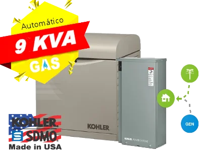 KOHLER 12RESV Generador eléctrico a gas 9 Kva