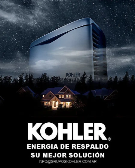 Generadores eléctricos a gas Kohler Energía de Respaldo